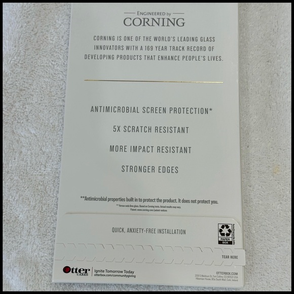 🍎🛡️iPhone 12/13ProMax 💪🏼💯Compatible, OtterBox💪🏼💯Amplify Glass Screen Protector - Picture 2 of 12